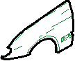 left front wing